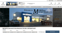 Desktop Screenshot of mcmillanmotorproducts.net